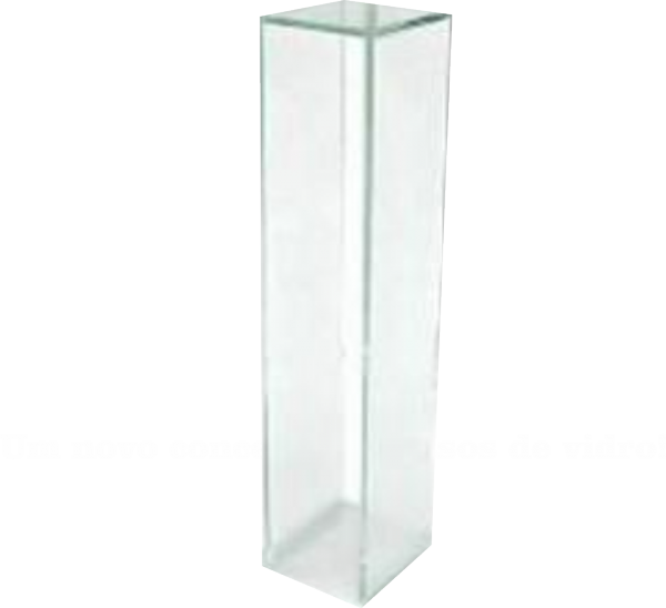 Cod. 011 Coluna de vidro 6mm (25x25x90)